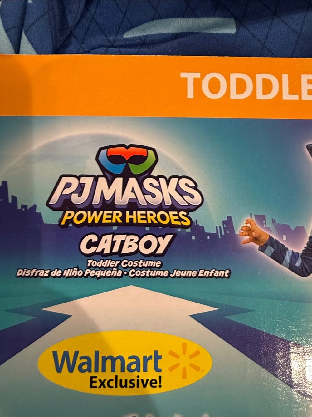 PJ Masks Catboy Toddler Costume - Blue 3T-4T - Picture 3 of 6